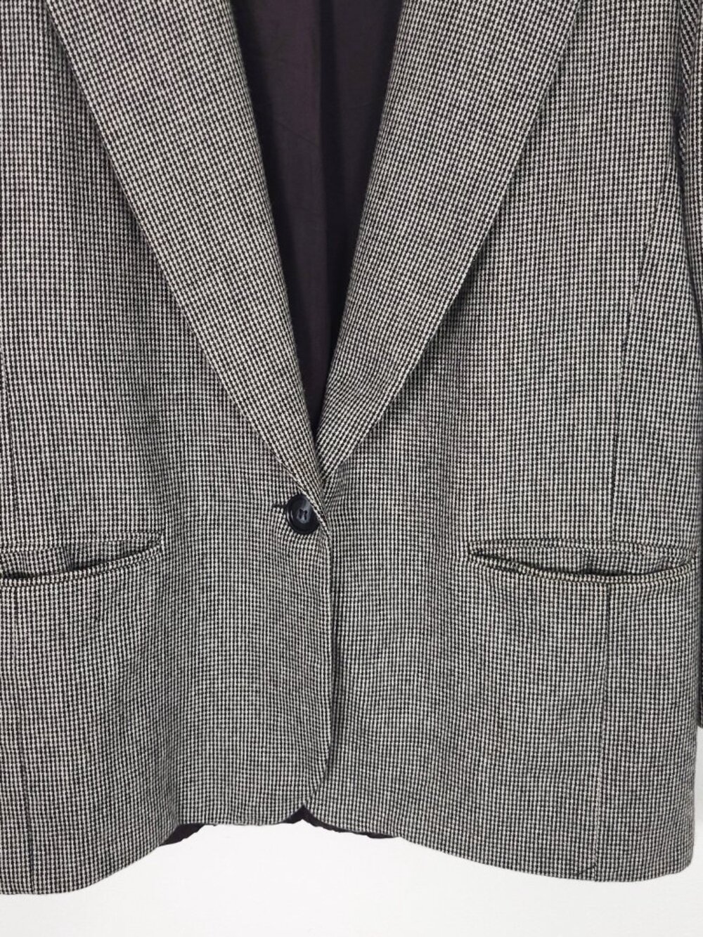 Vintage Wool Blend Blazer Made in USA - Picture 2 of 9